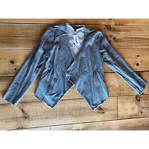 NWT! Jessica Simpson women's open front cardigan sweater. Size Large. Grey